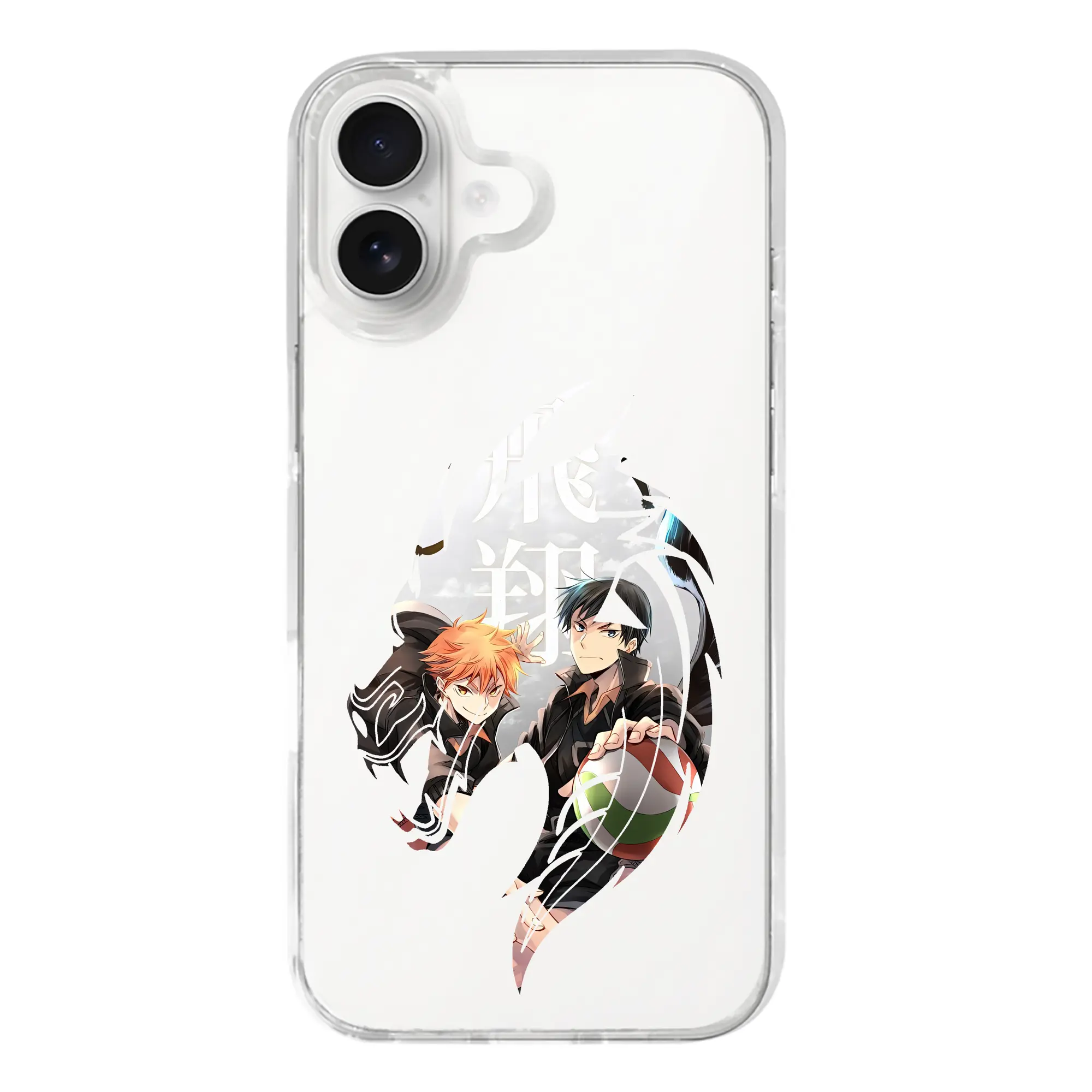 ハイキュー!! グッズ,影山飛雄 - iPhone 17シリーズ 透明スマホケース – 薄型・耐衝撃・精密フィット保護カバー